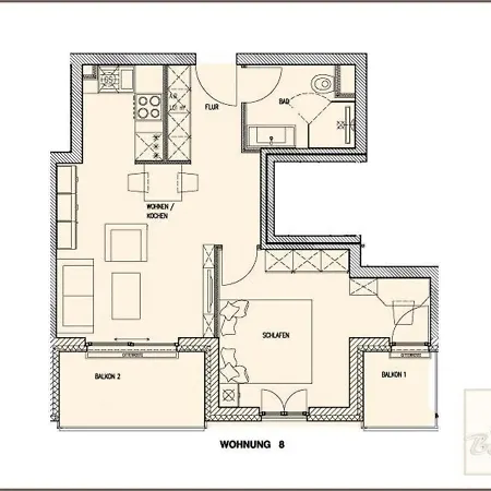 Villa-borwin-apartment-8 * Ostseebad Kühlungsborn